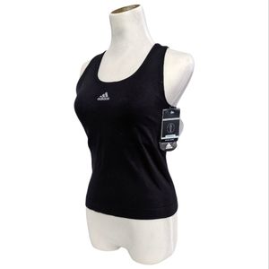 Adidas Aeroready Y Racer Back Tank Top  Shirt Black Medium Tennis Running Yoga